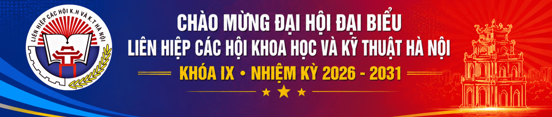 Banner ĐH IX HUSTA